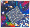 Fat Quarter Fabric Bundle - Outer Space - Spaceman - Astronaut - Planets - Galaxy Bunting Craft Fabric
