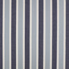 Upholstery Fabric - Romo Talia Delft Navy Blue Stripe Cotton Canvas Curtain Cushion Blind Fabric