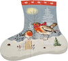 Nutex Fabric Winter Moon Stocking Panel Robin Owl Rabbit Dalmatian 100% Cotton