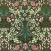 Upholstery Fabric - William Morris Hyacinth Leaf - Forest Green