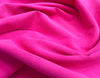 Cotton Needlecord Fabric - CERISE - Pink Cord Dressmaking Clothing Fabric Material