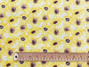 Cotton Fabric ~ Sunflower Days Yellow Sun Flowers on White ~ 100% Cotton Prints