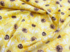 Cotton Fabric ~ Sunflower Days Yellow Sun Flowers on White ~ 100% Cotton Prints