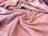 Soft Alpine Fleece Fabric - Dusky Pink - Double Faced Sweatshirt Clothing Fabric