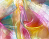 Rainbow Organza Fabric