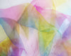 Rainbow Organza Fabric