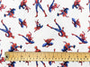 Childrens Fabric ~ Spiderman on White Background ~100% Craft Cotton