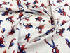 Childrens Fabric ~ Spiderman on White Background ~100% Craft Cotton