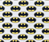 Childrens Fabric ~ Batman Logo on White Background ~100% Craft Cotton