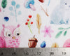 Bubs Fleece Fabric - Digital Print Cute Forest Animals