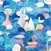 Premium Cotton Fabric - Sail Away - Little Johnny's Digital Print Fabric