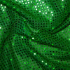 Emerald Green Sequin Fabric - 3mm Sequin Sparkly Costume Craft Fabric