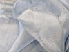 Metallic Organza Fabric - Silver