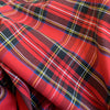 Cotton Fabric - Red Tartan Check