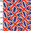 Coronation Fabric - Large Union Jack Flags - 100% Cotton