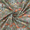 William Morris - Strawberry Thief - Grey - Cotton Fabric