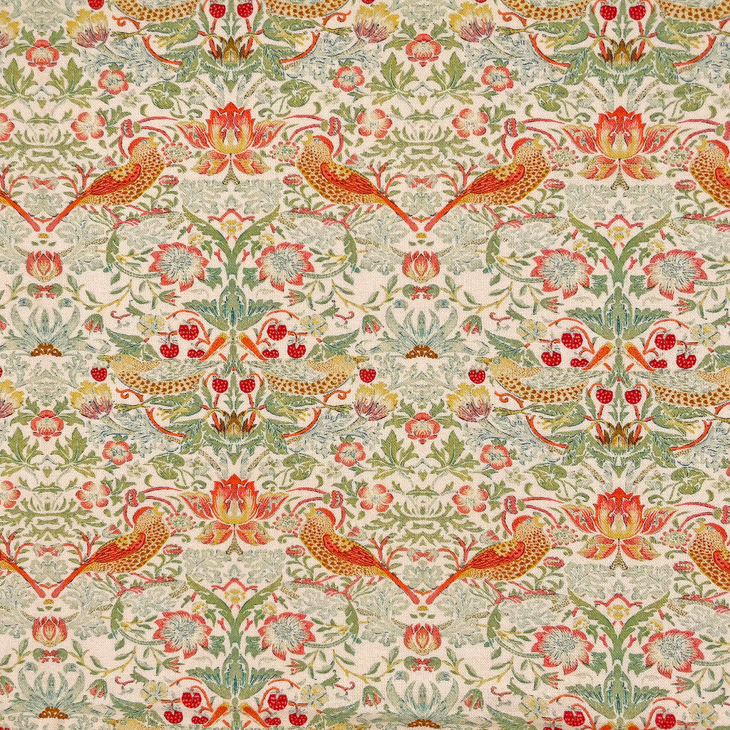 William Morris - Strawberry Thief - Rose Pink - Cotton Fabric