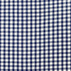 Navy Blue & White Gingham Fabric 1/8" Check Fabric