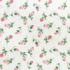 100% Cotton Poplin - Pretty Pink Rose Bud on Ivory