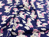 Childrens Fabric - Cute Unicorns on Navy Blue - 100% Cotton Poplin Prints