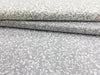 Floral Fabric ~ 100% Cotton Craft Fabric ~  Floral Print ~SILVER GREY & IVORY