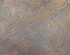 Paisley Jacquard Lining Fabric - Grey Bronze Two Tone