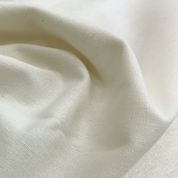 Linen Mix Fabric - Ivory