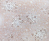 Flutter Blender Fabric - Beige Cream Floral Butterfly Print Fabric - 100% Cotton