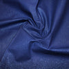 Glitter Shimmer Fabric - Royal Blue - Cotton Craft Costume Fabric