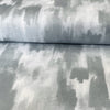 Cotton Blender Fabric - Silver Grey Brush Stroke Print