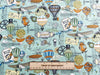 100% Cotton - Victorian Vintage Flying Machines - Nutex Fabric