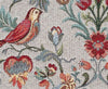 Upholstery Fabric - New World Tapestry - William Morris Strawberry Thief - Silver Grey