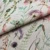 Organic Linen - Montagna Rose Pink - Dandelion Floral Canvas Upholstery Fabric
