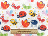 Rose & Hubble Digital Cotton Prints - Baby Bugs