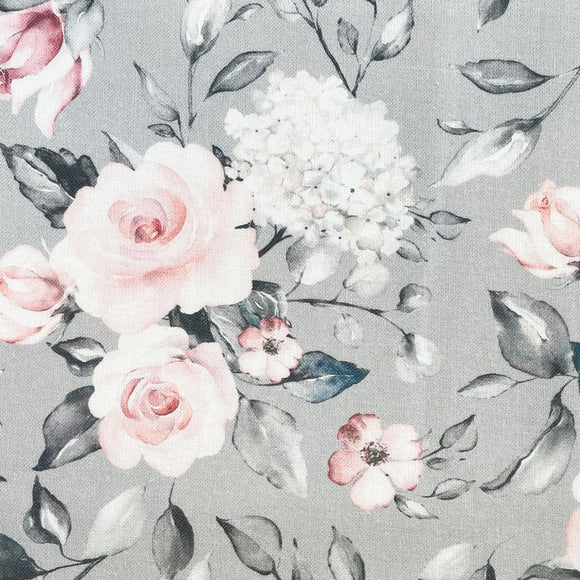 Rose & Hubble Digital Cotton Prints - Natalia Floral