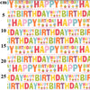 Digital Cotton Prints - Happy Birthday Cakes