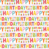 Digital Cotton Prints - Happy Birthday Cakes