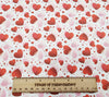 Rose & Hubble Digital Cotton Prints - Red & Pink Love Hearts