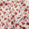 Rose & Hubble Digital Cotton Prints - Red & Pink Love Hearts