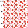 Rose & Hubble Digital Cotton Prints - Red & Pink Love Hearts