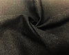 Linen Mix Fabric - Black