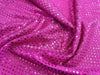 Cerise Pink Sequin Fabric - 3mm Sequin Sparkly Costume Craft Fabric