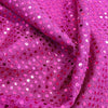 Cerise Pink Sequin Fabric - 3mm Sequin Sparkly Costume Craft Fabric