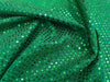 Emerald Green Sequin Fabric - 3mm Sequin Sparkly Costume Craft Fabric