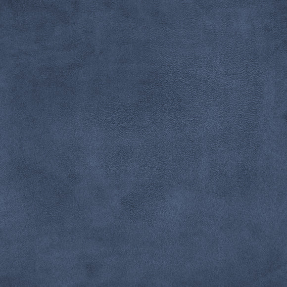 Upholstery Fabric - Luxury Faux Suede - Denim Blue