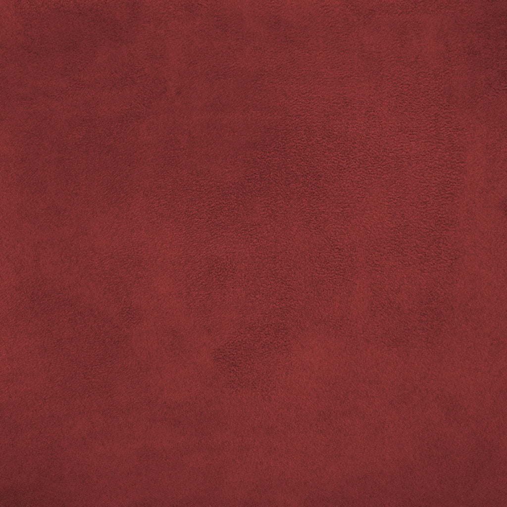 Upholstery Fabric - Luxury Faux Suede - Red