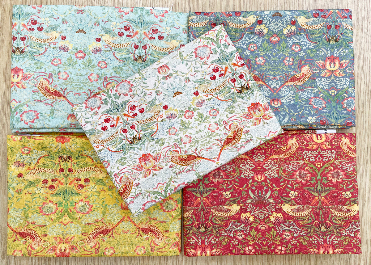 Fat Quarter Bundle - William Morris Strawberry Thief Collection – House ...