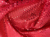 Red Sequin Fabric - 3mm Sequin Sparkly Costume Craft Fabric