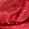 Red Sequin Fabric - 3mm Sequin Sparkly Costume Craft Fabric