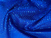 Royal Blue Sequin Fabric - 3mm Sequin Sparkly Costume Craft Fabric